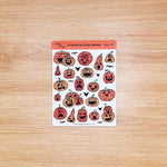 Citrouilles d'Halloween - Stickers