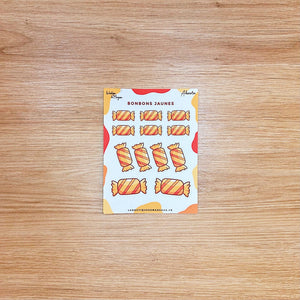 La Boutique de Margaux Sticker Mini bonbons d'Halloween - Stickers C7 organisation papeterie margauxstips les astuces de margaux plan with me bullet journal
