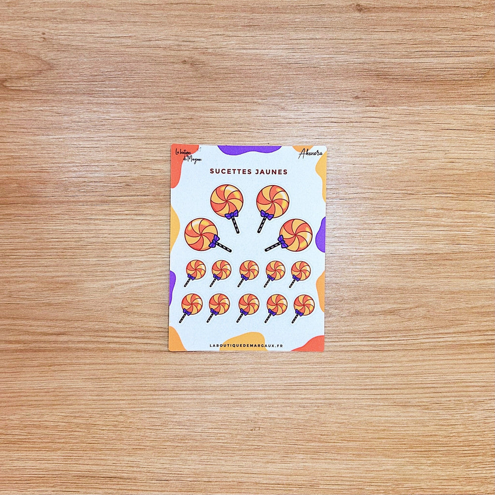 La Boutique de Margaux Sticker Mini bonbons d'Halloween - Stickers C7 organisation papeterie margauxstips les astuces de margaux plan with me bullet journal