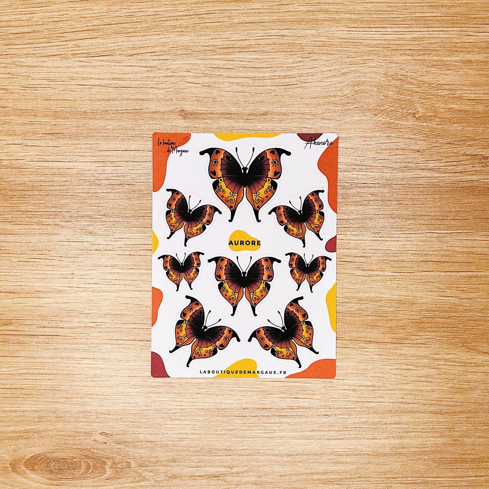 La Boutique de Margaux Sticker Nuée de papillons - Stickers organisation papeterie margauxstips les astuces de margaux plan with me bullet journal