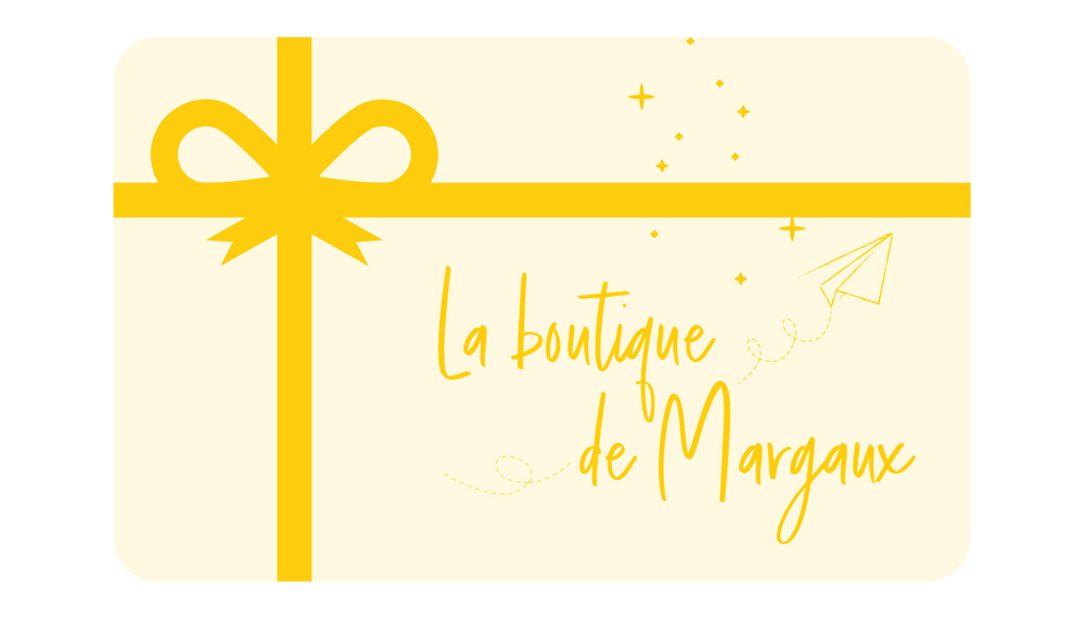 La Boutique de Margaux Gift Cards 50,00 € CARTE-CADEAU organisation papeterie margauxstips les astuces de margaux plan with me bullet journal