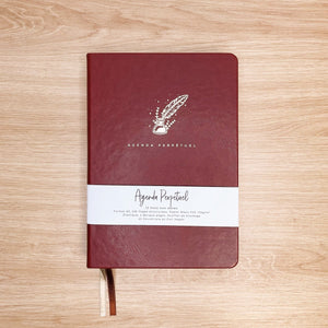 La boutique de Margaux Carnet Agenda Perpétuel "Americano", nouvelle édition - Carnet A5 organisation papeterie margauxstips les astuces de margaux plan with me bullet journal