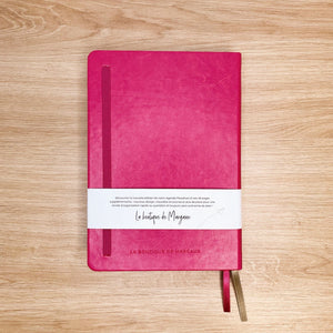 La boutique de Margaux Carnet Agenda Perpétuel "Framboise", nouvelle édition - Carnet A5 organisation papeterie margauxstips les astuces de margaux plan with me bullet journal