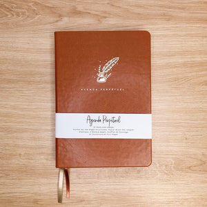 La boutique de Margaux Carnet Agenda Perpétuel "Macchiato", nouvelle édition - Carnet A5 organisation papeterie margauxstips les astuces de margaux plan with me bullet journal