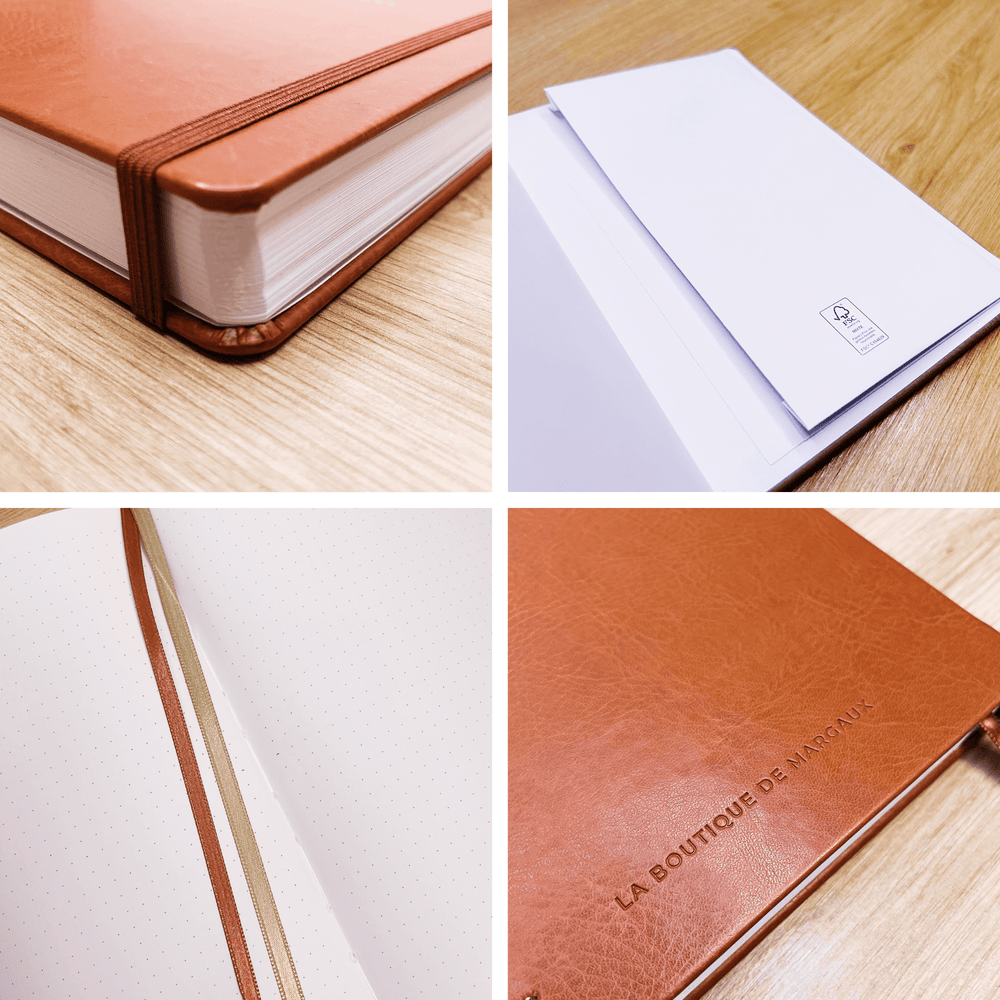 La boutique de Margaux Carnet Agenda Perpétuel "Macchiato", nouvelle édition - Carnet A5 organisation papeterie margauxstips les astuces de margaux plan with me bullet journal