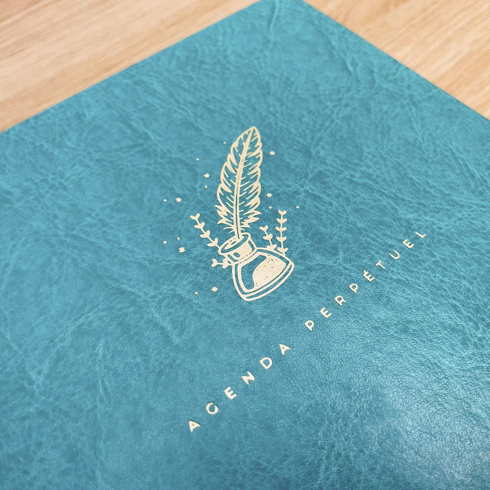 La boutique de Margaux Carnet Agenda Perpétuel "Tortue", nouvelle édition - Carnet A5 organisation papeterie margauxstips les astuces de margaux plan with me bullet journal