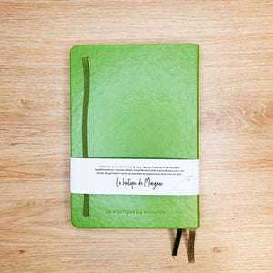 La boutique de Margaux Carnet Agenda Perpétuel "Trèfle", nouvelle édition - Carnet A5 organisation papeterie margauxstips les astuces de margaux plan with me bullet journal