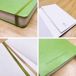 La boutique de Margaux Carnet Agenda Perpétuel "Trèfle", nouvelle édition - Carnet A5 organisation papeterie margauxstips les astuces de margaux plan with me bullet journal