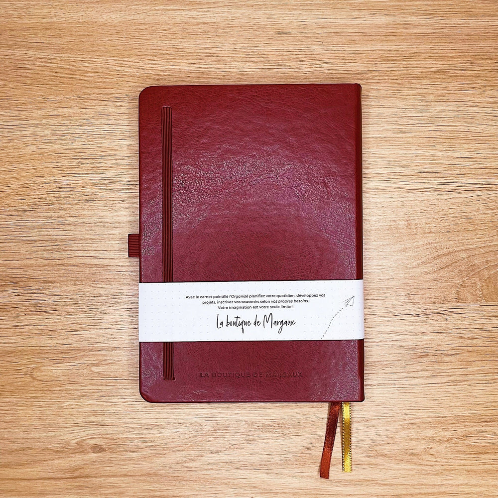 La boutique de Margaux Carnet Bullet Journal l'Organisé "Americano" - Carnet A5 organisation papeterie margauxstips les astuces de margaux plan with me bullet journal