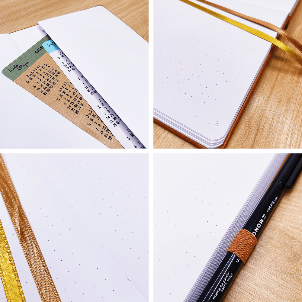 La boutique de Margaux Carnet Bullet Journal l'Organisé "Americano" - Carnet A5 organisation papeterie margauxstips les astuces de margaux plan with me bullet journal