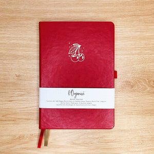 La boutique de Margaux Carnet Bullet Journal l'Organisé "Cerise"- Carnet A5 organisation papeterie margauxstips les astuces de margaux plan with me bullet journal