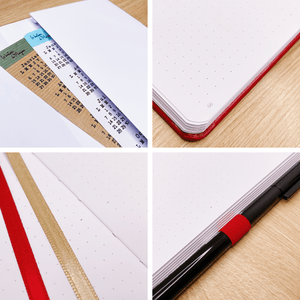 La boutique de Margaux Carnet Bullet Journal l'Organisé "Cerise"- Carnet A5 organisation papeterie margauxstips les astuces de margaux plan with me bullet journal