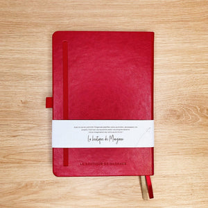 La boutique de Margaux Carnet Bullet Journal l'Organisé "Cerise"- Carnet A5 organisation papeterie margauxstips les astuces de margaux plan with me bullet journal