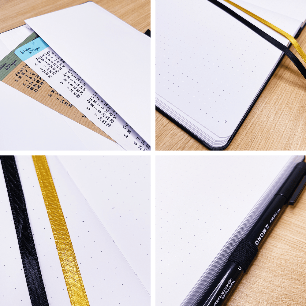 La boutique de Margaux Carnet Bullet Journal l'Organisé "Americano" - Carnet A5 organisation papeterie margauxstips les astuces de margaux plan with me bullet journal