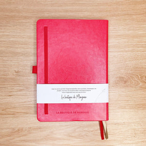 La boutique de Margaux Carnet Bullet Journal l'Organisé "Fraise"- Carnet A5 organisation papeterie margauxstips les astuces de margaux plan with me bullet journal