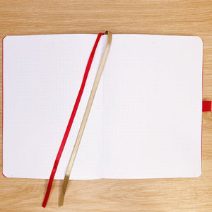 La boutique de Margaux Carnet Bullet Journal l'Organisé "Fraise"- Carnet A5 organisation papeterie margauxstips les astuces de margaux plan with me bullet journal