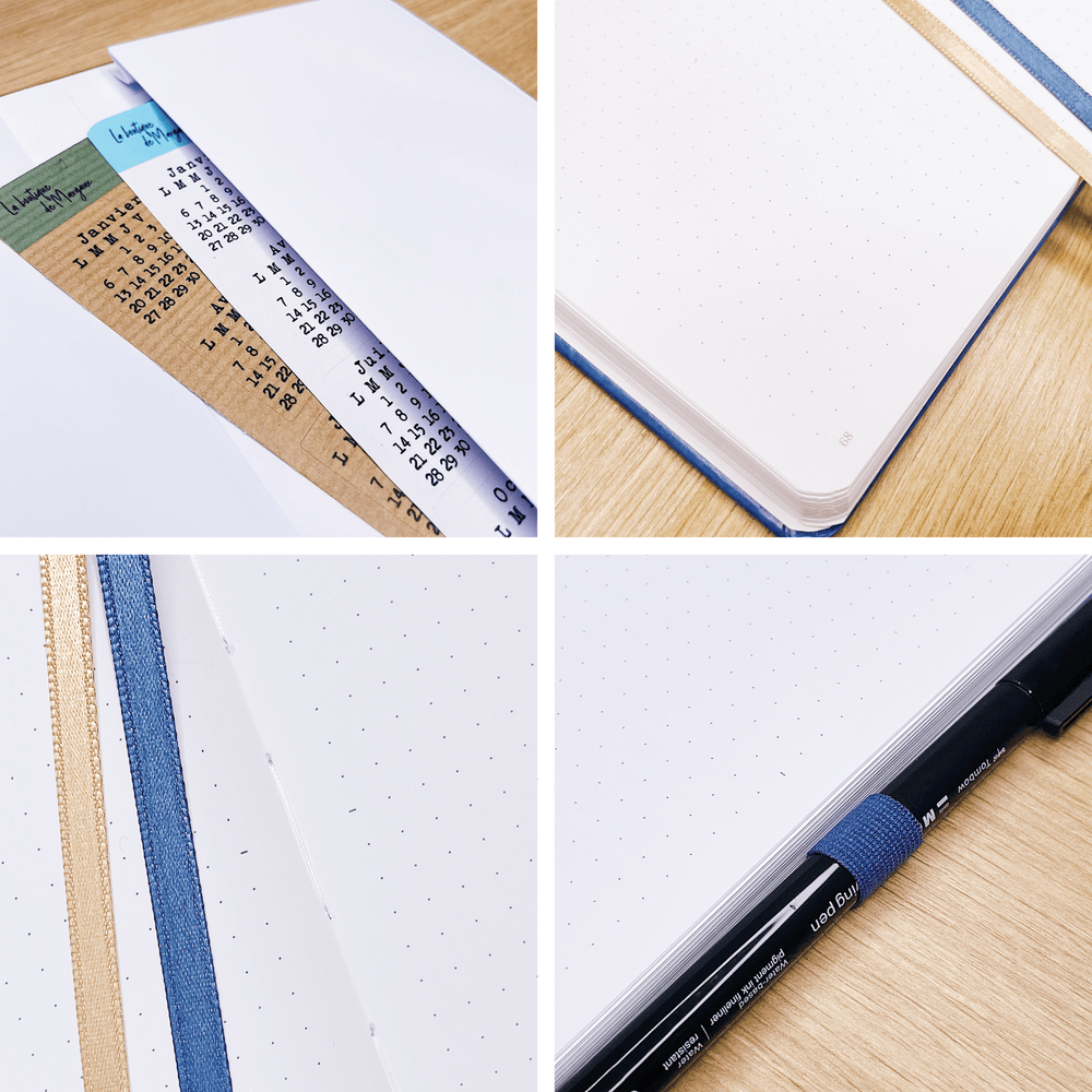 La boutique de Margaux Carnet Bullet Journal l'Organisé "Lanternes"- Carnet A5 organisation papeterie margauxstips les astuces de margaux plan with me bullet journal