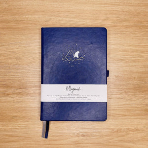 La boutique de Margaux Carnet Bullet Journal l'Organisé "Minuit" - Carnet A5 organisation papeterie margauxstips les astuces de margaux plan with me bullet journal