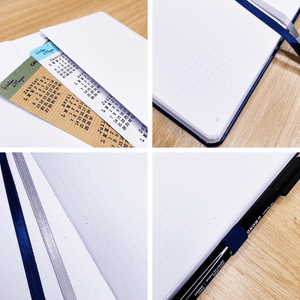 La boutique de Margaux Carnet Bullet Journal l'Organisé "Minuit" - Carnet A5 organisation papeterie margauxstips les astuces de margaux plan with me bullet journal