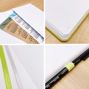 La boutique de Margaux Carnet Bullet Journal l'Organisé "Muguet", nouvelle édition - Carnet A5 organisation papeterie margauxstips les astuces de margaux plan with me bullet journal
