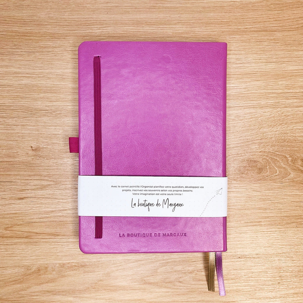 La boutique de Margaux Carnet Bullet Journal l'Organisé "Myrtille"- Carnet A5 (Copie) organisation papeterie margauxstips les astuces de margaux plan with me bullet journal