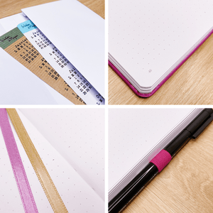 La boutique de Margaux Carnet Bullet Journal l'Organisé "Myrtille"- Carnet A5 organisation papeterie margauxstips les astuces de margaux plan with me bullet journal