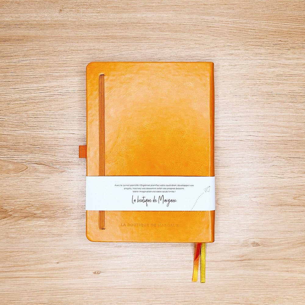 La boutique de Margaux Carnet Bullet Journal l'Organisé "Tarte aux pommes - Carnet A5 organisation papeterie margauxstips les astuces de margaux plan with me bullet journal