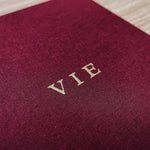 La boutique de Margaux Carnet Carnet VIE "Grenat" - Carnet A5 organisation papeterie margauxstips les astuces de margaux plan with me bullet journal