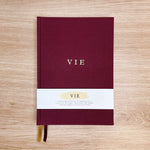 Carnet VIE "Grenat" - Carnet A5