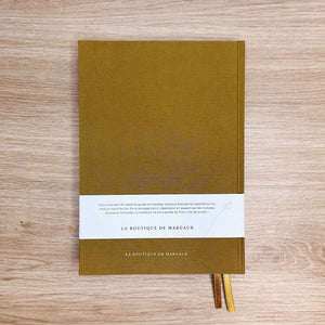 La boutique de Margaux Carnet Carnet VIE "Moutarde" - Carnet A5 organisation papeterie margauxstips les astuces de margaux plan with me bullet journal