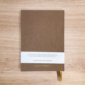 La boutique de Margaux Carnet Carnet VIE "Muscade" - Carnet A5 organisation papeterie margauxstips les astuces de margaux plan with me bullet journal
