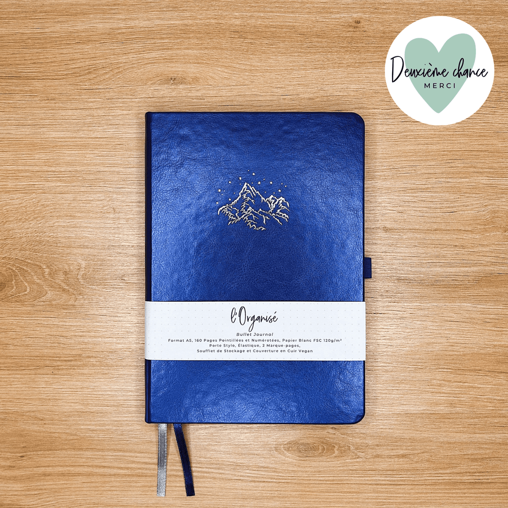 La boutique de Margaux Carnet L'Organisé Montagne  - A5 Deuxième chance - Carnet A5 organisation papeterie margauxstips les astuces de margaux plan with me bullet journal