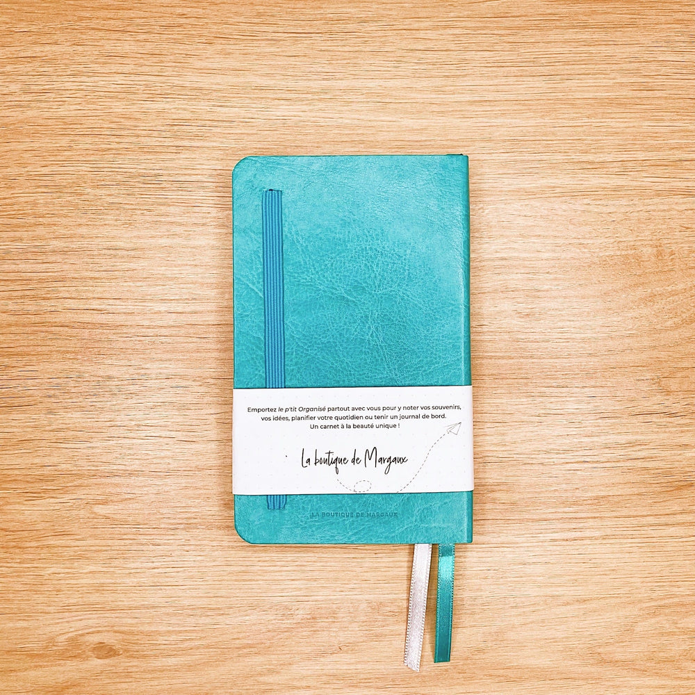 La boutique de Margaux Carnet Le p'tit Organisé "Tortue" - Carnet A6 organisation papeterie margauxstips les astuces de margaux plan with me bullet journal