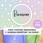 Pack "Coffret Renouveau + 1 Agenda Perpétuel"
