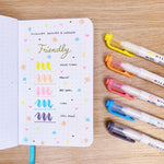 Set "Friendly" de ZEBRA - Feutres pinceaux
