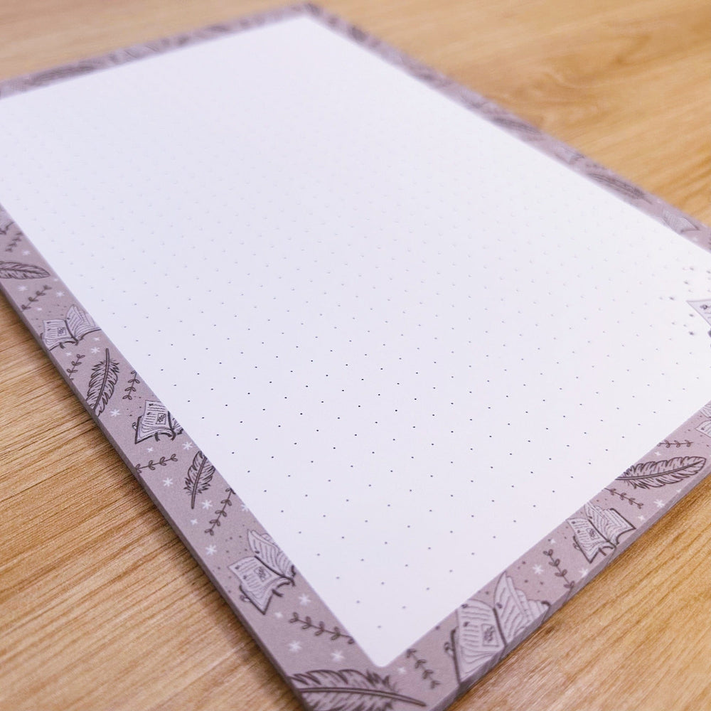 La boutique de Margaux Papeterie Bloc-notes "Intemporel Grimoire" - Bloc-notes A5 organisation papeterie margauxstips les astuces de margaux plan with me bullet journal