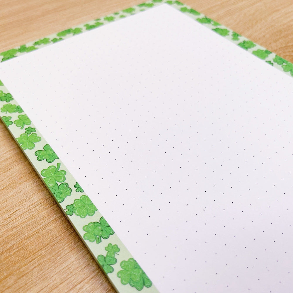 La boutique de Margaux Papeterie Bloc-notes "Trèfle" - Bloc-notes A5 organisation papeterie margauxstips les astuces de margaux plan with me bullet journal