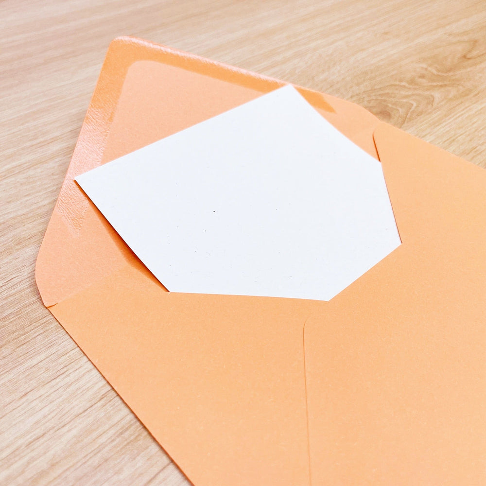 La Boutique de Margaux Papeterie Enveloppes "Abricot" - Enveloppes C6 organisation papeterie margauxstips les astuces de margaux plan with me bullet journal