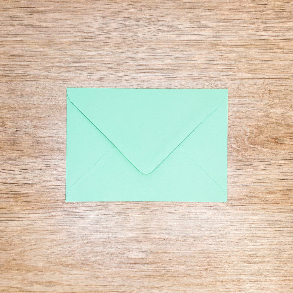 Enveloppe "Menthe" - Enveloppes C6