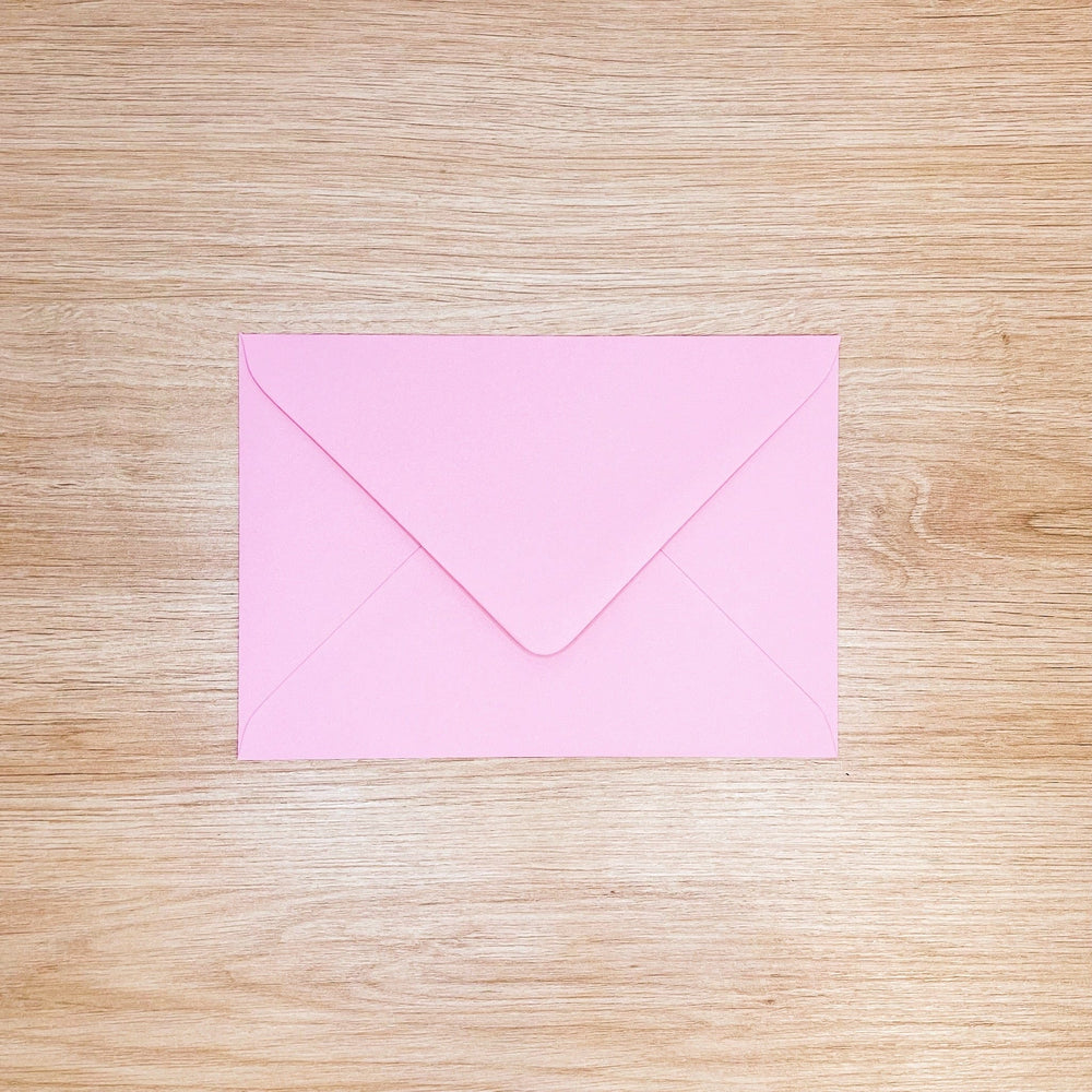 Enveloppe "Rose" - Enveloppes C6