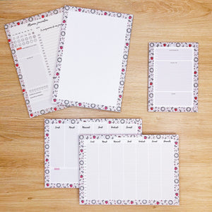 La boutique de Margaux Papeterie Lot de papeterie "Hiver" - Bloc-notes organisation papeterie margauxstips les astuces de margaux plan with me bullet journal