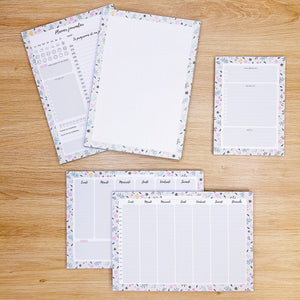 La boutique de Margaux Papeterie Lot de papeterie "Printemps" - Bloc-notes organisation papeterie margauxstips les astuces de margaux plan with me bullet journal