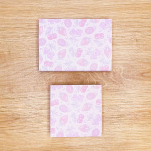 La Boutique de Margaux Papeterie Notes adhésives "Fruits rouges" organisation papeterie margauxstips les astuces de margaux plan with me bullet journal