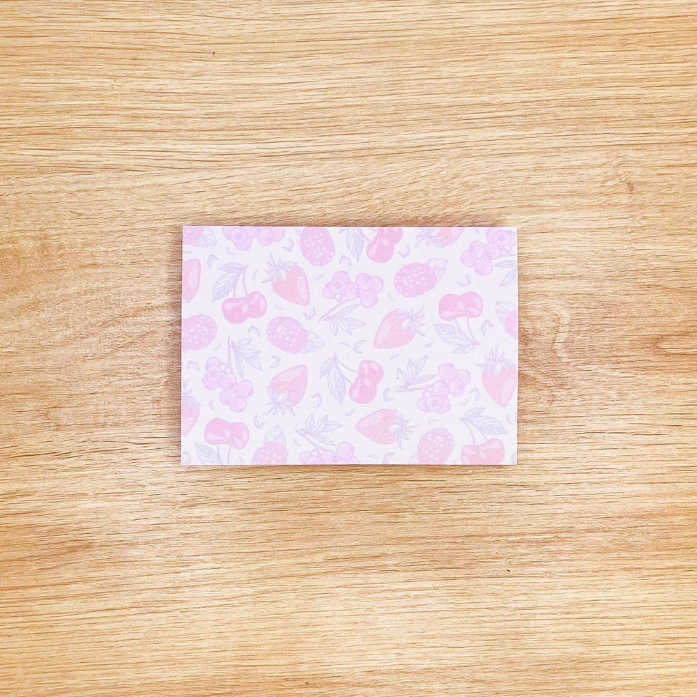 La Boutique de Margaux Papeterie Notes adhésives "Fruits rouges" organisation papeterie margauxstips les astuces de margaux plan with me bullet journal