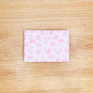 La Boutique de Margaux Papeterie Notes adhésives "Fruits rouges" organisation papeterie margauxstips les astuces de margaux plan with me bullet journal
