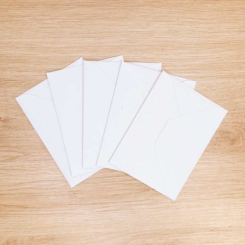 La Boutique de Margaux Papeterie Set d'enveloppes "Kraft" ou "Ivoire" - Enveloppes C7 organisation papeterie margauxstips les astuces de margaux plan with me bullet journal