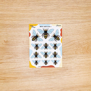 La Boutique de Margaux Sticker Mini abeilles 1 Abeilles et miel  - Stickers C7 organisation papeterie margauxstips les astuces de margaux plan with me bullet journal