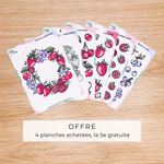 Fruits rouges - Stickers C7