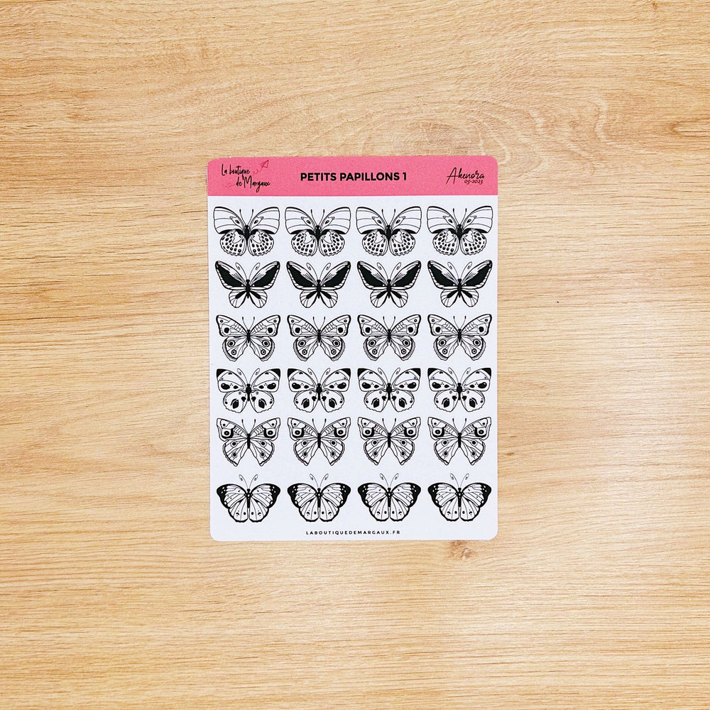 Petits papillons 1 - Stickers – La boutique de Margaux