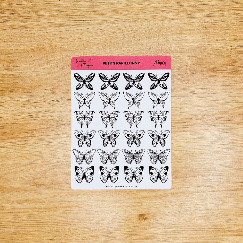 Petits papillons 2 - Stickers – La boutique de Margaux